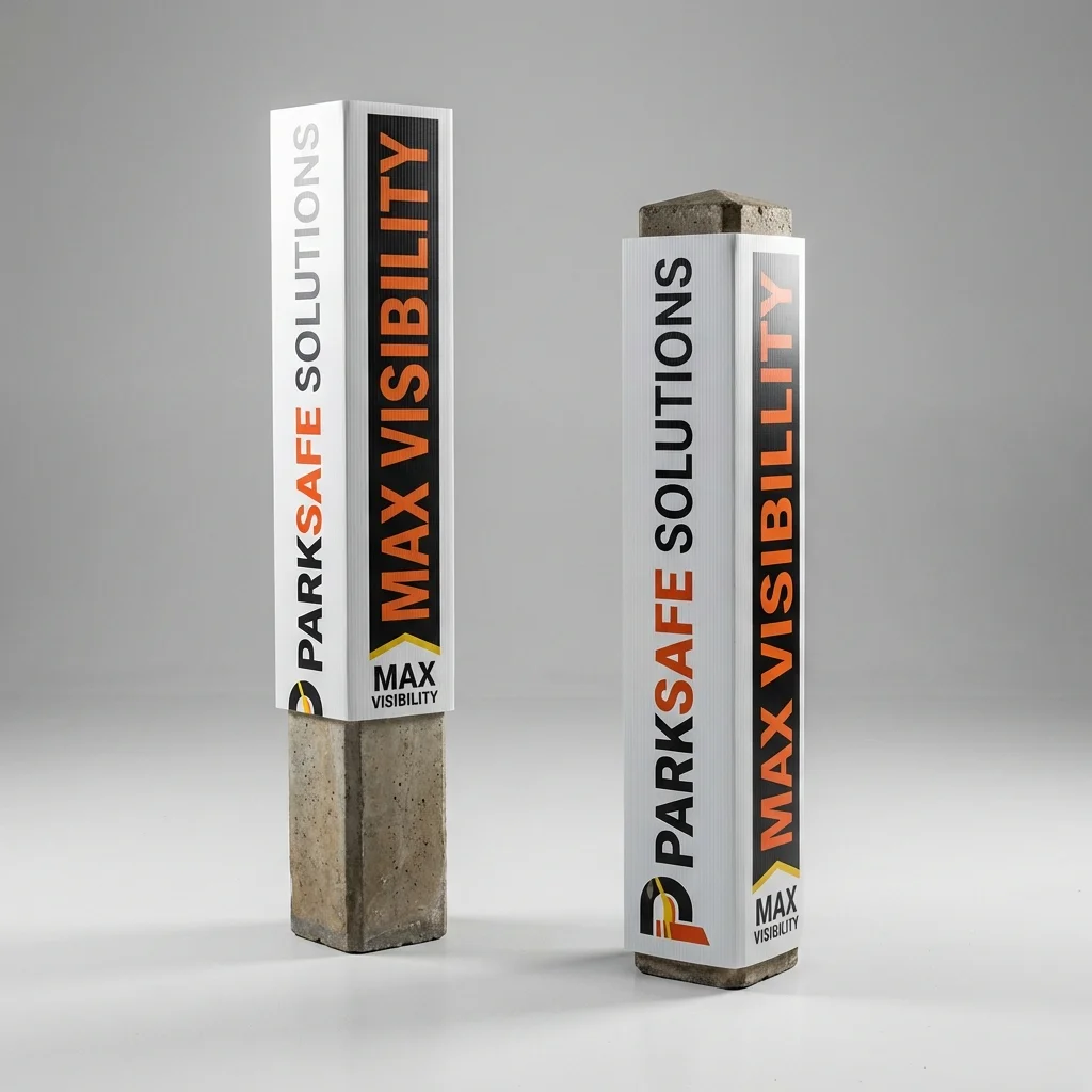 Corflute Bollard Covers